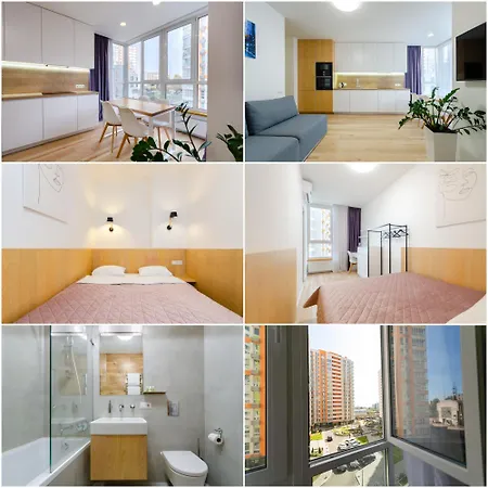 Апартаменты Petrovdom 78-170 In Rc Nivki Park, 67а Beresteiskyi Avenue Киев